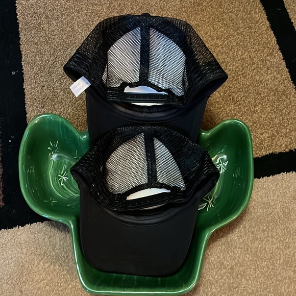 🧢☀️Mom and child hat / the boss / the real boss / black and white / snap close - Picture 4 of 8